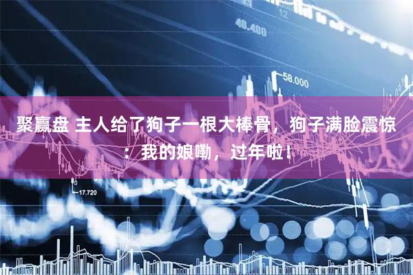 聚赢盘 主人给了狗子一根大棒骨，狗子满脸震惊：我的娘嘞，过年啦！
